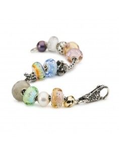 Beads TROLLBEADS   -   Diamante Arcobaleno  -   in Vetro e Zirconi   -  TGLBE-00214