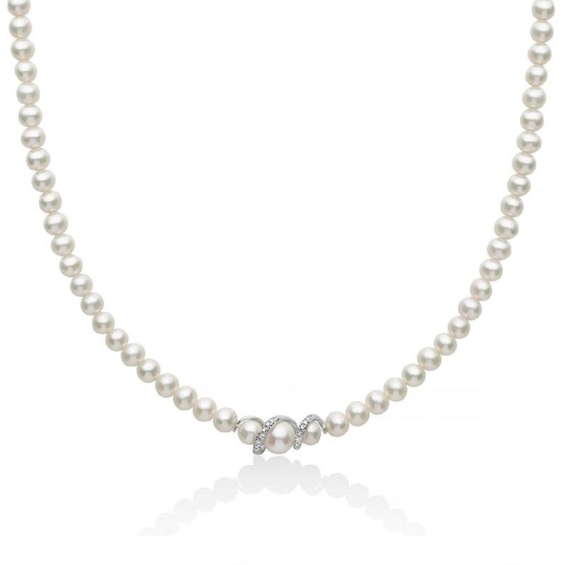 Collana Donna MILUNA Perle 750 - PCL6400