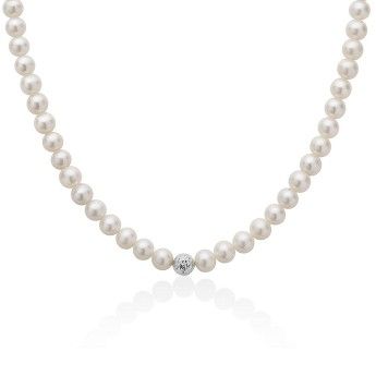 Collana Donna MILUNA Perle 750 - PCL4978B