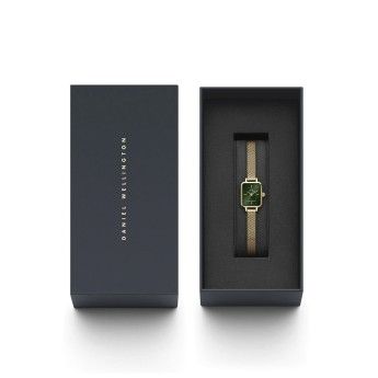 Orologio Donna DANIEL WELLINGTON Quadro Mini Evergold - DW00100653