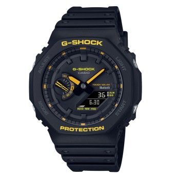 Orologio Uomo CASIO G-Shock Caution Yellow Bluetooth® Smart - GA-B2100CY-1AER