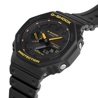 Orologio Uomo CASIO G-Shock Caution Yellow Bluetooth® Smart - GA-B2100CY-1AER