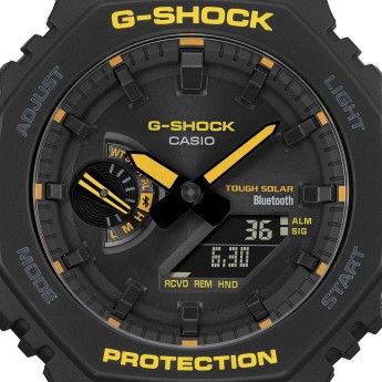 Orologio Uomo CASIO G-Shock Caution Yellow Bluetooth® Smart - GA-B2100CY-1AER
