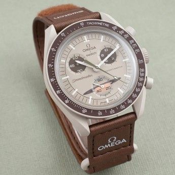 Orologio Uomo SWATCH x OMEGA Bioceramic Moonswatch Mission to Saturn - SO33T100