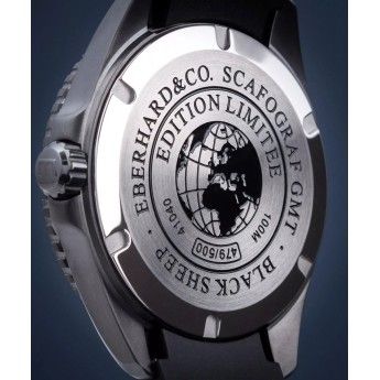 Orologio Uomo Eberhard Scafograf GMT “The Black Sheep” Edizione Limitata 500 Esemplari - 41040 CU