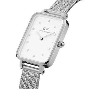 Orologio Donna DANIEL WELLINGTON Quadro Lumine Pressed Sterling - DW00100597