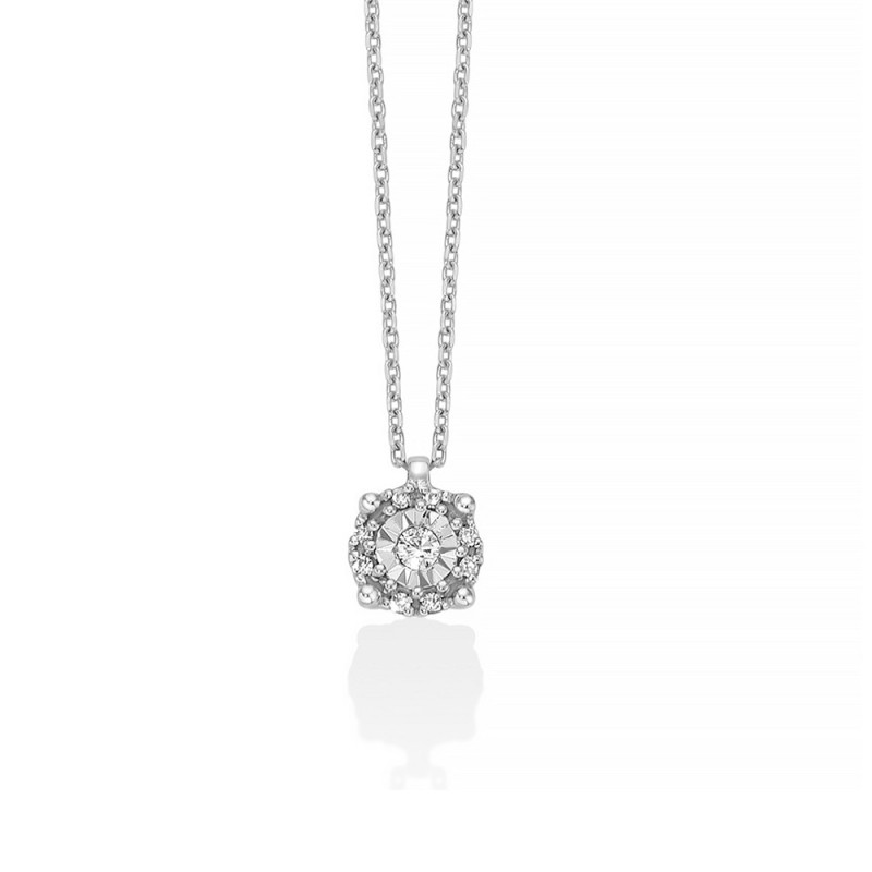 Collana Donna MILUNA Diamanti 375 - CLD4565X