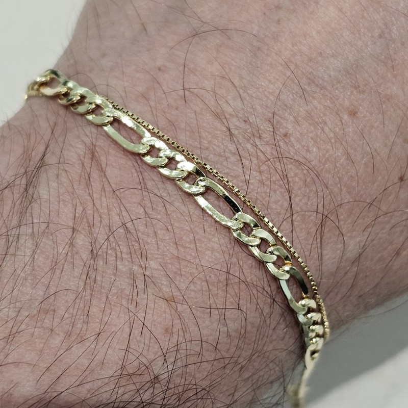 Bracciale ORO 750 (18KT) Uomo - 1419.BRX19370