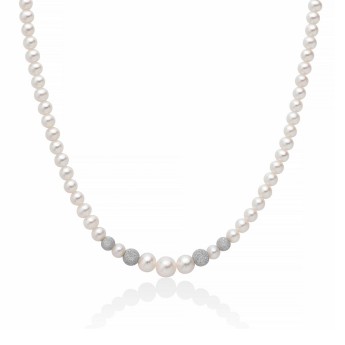 Collana Donna MILUNA Perle 750 - PCL4377V