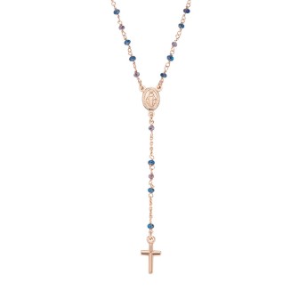 Collana Donna AMEN Rosari - CRO10RBLTO4