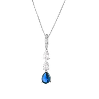 Collana Donna MARCELLO PANE Glam - CLKB004/B-BLU