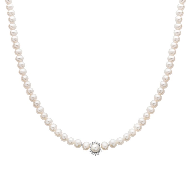 Collana Donna MILUNA Perle 750 - PCL6603