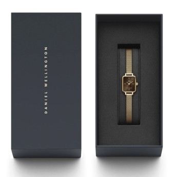 Orologio Donna DANIEL WELLINGTON Quadro Mini Evergold - DW00100654