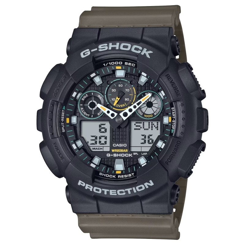 Orologio Uomo CASIO G-Shock - GA-100TU-1A3ER