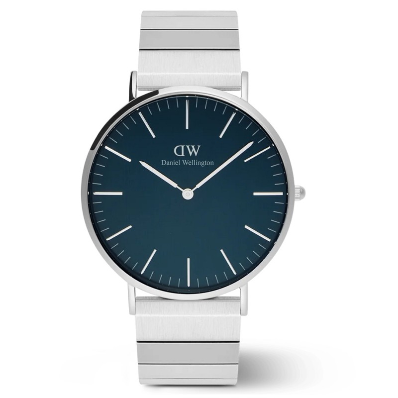 Orologio Uomo DANIEL WELLINGTON Classic Piano Link Arctic Silver - DW00100776