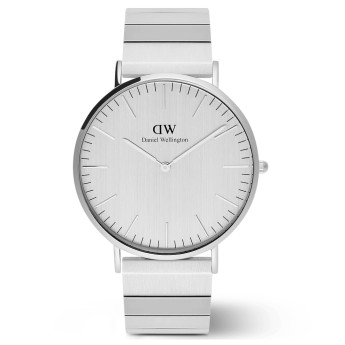 Orologio Uomo DANIEL WELLINGTON Classic Piano Link Silver Unitone - DW00100775