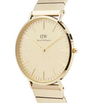 Orologio Uomo DANIEL WELLINGTON Classic Piano Link Gold Unitone - DW00100779