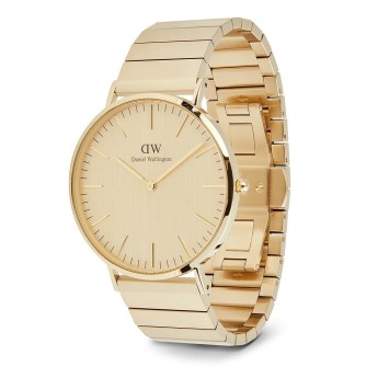 Orologio Uomo DANIEL WELLINGTON Classic Piano Link Gold Unitone - DW00100779