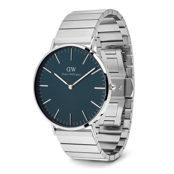 Orologio Uomo DANIEL WELLINGTON Classic Piano Link Arctic Silver - DW00100776