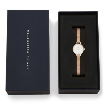 Orologio Donna DANIEL WELLINGTON Petite Mini Melrose Bianco - DW00100744