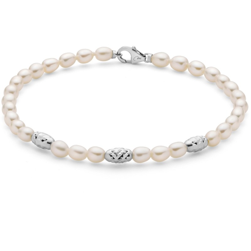 Bracciale Donna MILUNA Pepite di Perle - PBR3641B