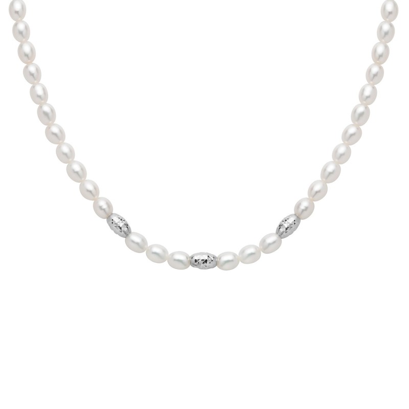 Collana Donna MILUNA Pepite di Perle - PCL6653B