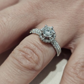 Anello Donna DAMIANI Minou Full Pavé - 81035939