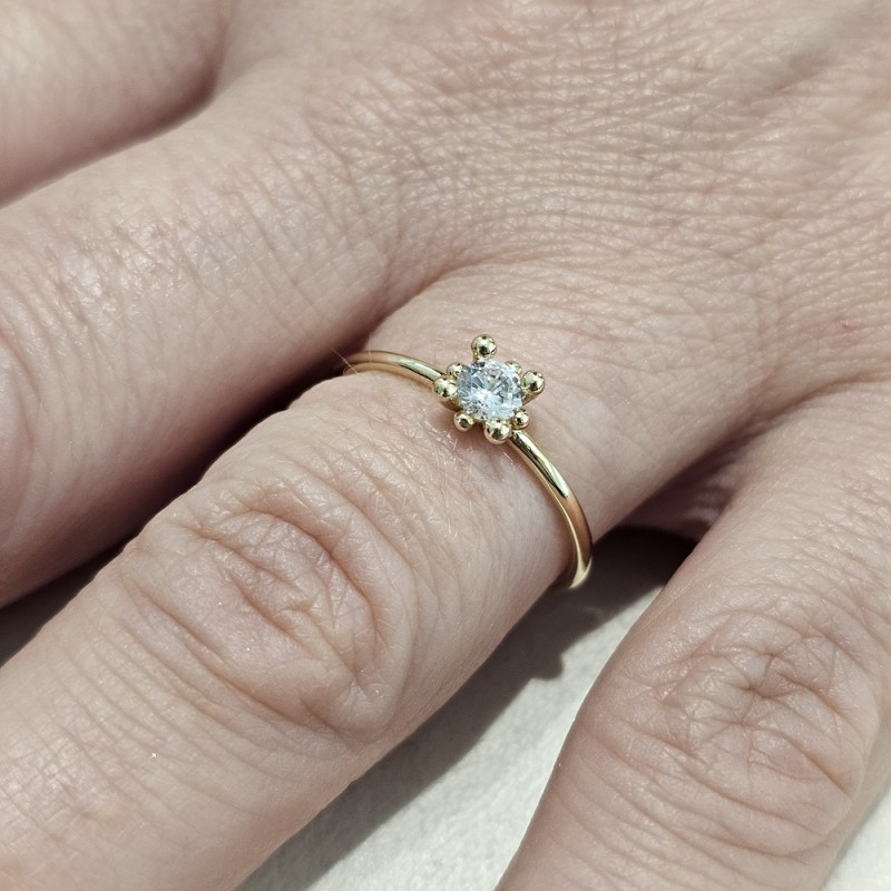 Anello ORO 750 (18KT) Donna - 2558.AN68220:26M15