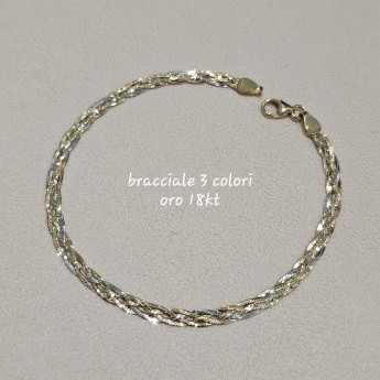 Bracciale ORO 750 (18KT) Donna - 2560.BR12438:27M8