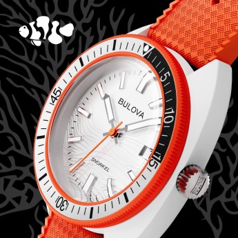 Orologio Uomo BULOVA Snorkel “Clownfish” - 98B448
