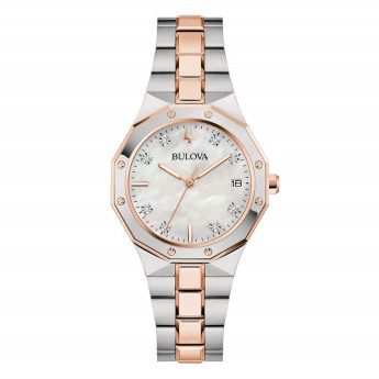 Orologio Donna BULOVA Octagon Lady Diamonds - 98P235
