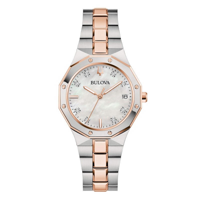 Orologio Donna BULOVA Octagon Lady Diamonds - 98P235