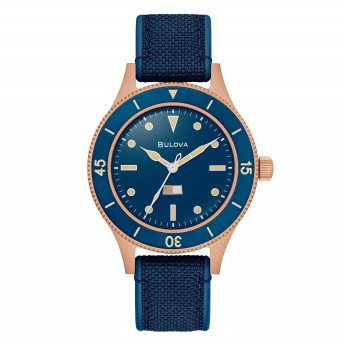 Orologio Uomo BULOVA Mil-Ships Bronze 150° Anniversary - 98A325 - Special Edition