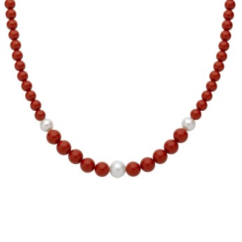 Collana Donna MILUNA Terra e Mare - PCL6694