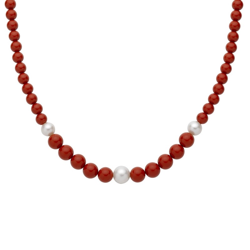 Collana Donna MILUNA Terra e Mare - PCL6694