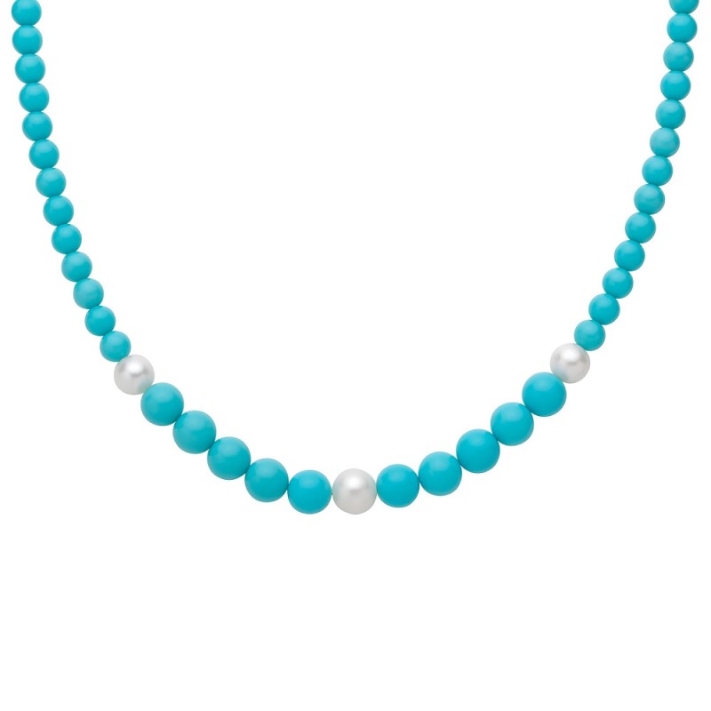 Collana Donna MILUNA Terra e Mare - PCL6695