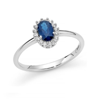 Anello Donna MILUNA Gemme Preziose - LID3672