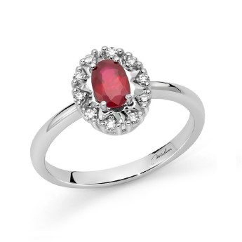 Anello Donna MILUNA Gemme Preziose - LID3948