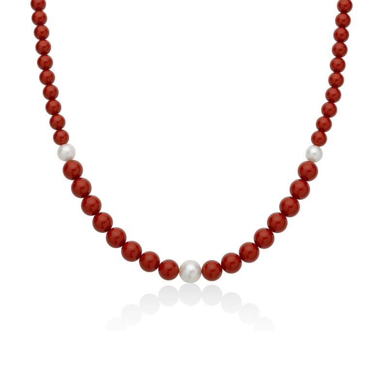 Collana Donna MILUNA Terra e Mare - PCL6703