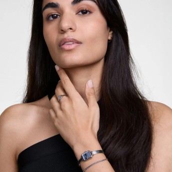 Orologio Donna DANIEL WELLINGTON Quadro Mini Reflection Silver - DW00100800