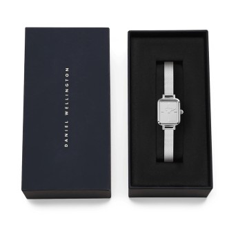 Orologio Donna DANIEL WELLINGTON Quadro Mini Reflection Silver - DW00100800