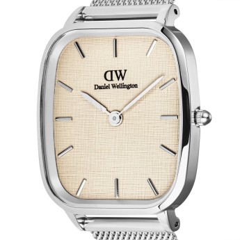 Orologio Uomo DANIEL WELLINGTON Marlon Sterling Linen - DW00100814
