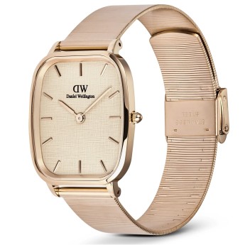 Orologio Uomo DANIEL WELLINGTON Marlon Wire Linen Rose Gold - DW00100815