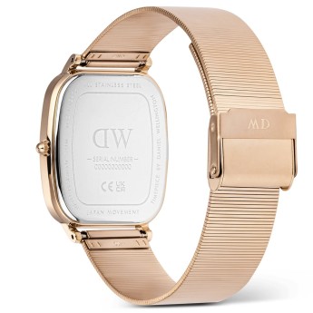 Orologio Uomo DANIEL WELLINGTON Marlon Wire Linen Rose Gold - DW00100815