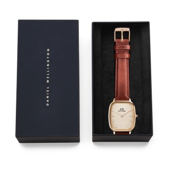 Orologio Uomo DANIEL WELLINGTON Marlon St Mawes Linen Rose Gold - DW00100816