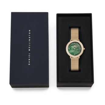 Orologio Donna DANIEL WELLINGTON Crystalline Bezel Evergold Green - DW00100824