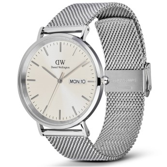 Orologio Uomo DANIEL WELLINGTON Classic Day Display Sterling Champagne - DW00100828