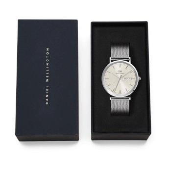 Orologio Uomo DANIEL WELLINGTON Classic Day Display Sterling Champagne - DW00100828