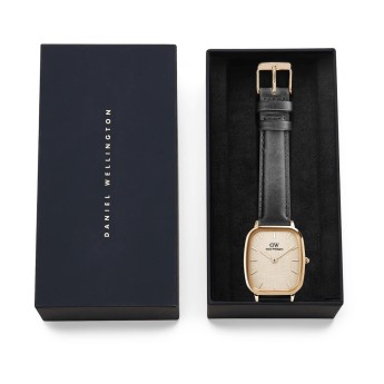 Orologio Uomo DANIEL WELLINGTON Marlon Sheffield Linen Gold - DW00100838