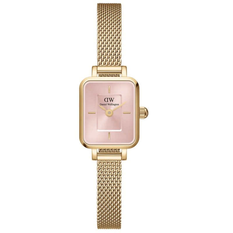 Orologio Donna DANIEL WELLINGTON Quadro Mini Evergold Blush - DW00100655
